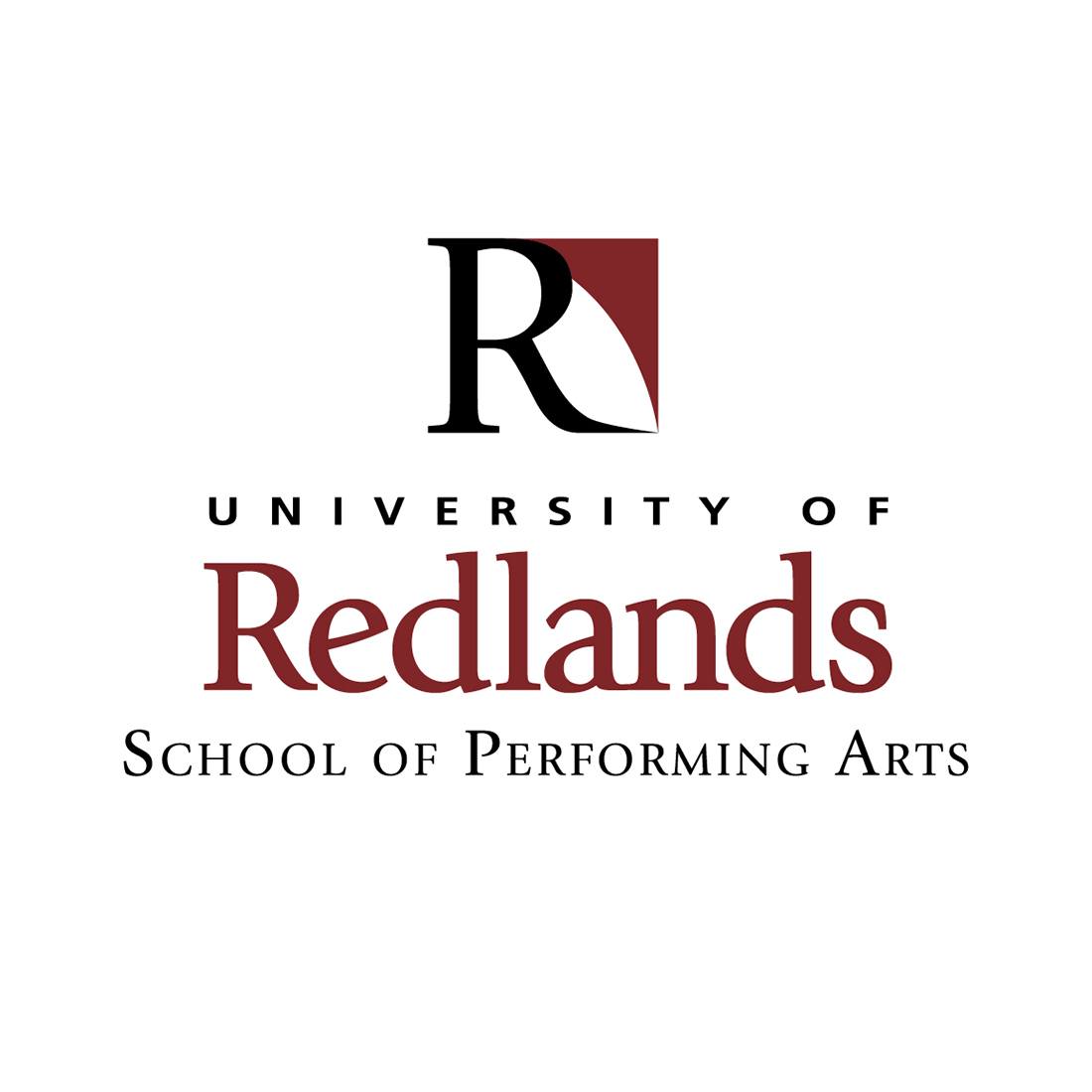 University of Redlands School of Performing Arts Logo